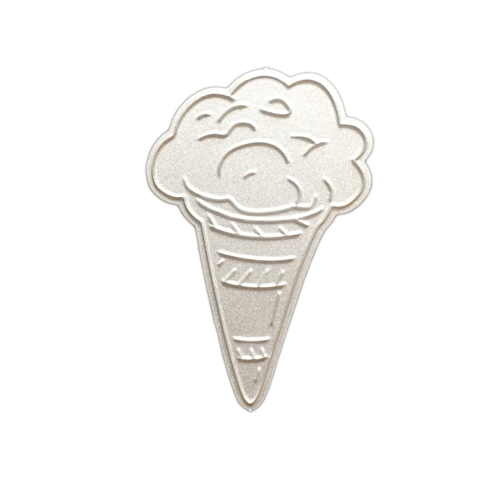 Горячие шт мультфильм Мороженое Вид шаблон металлические режущие трафареты DIY