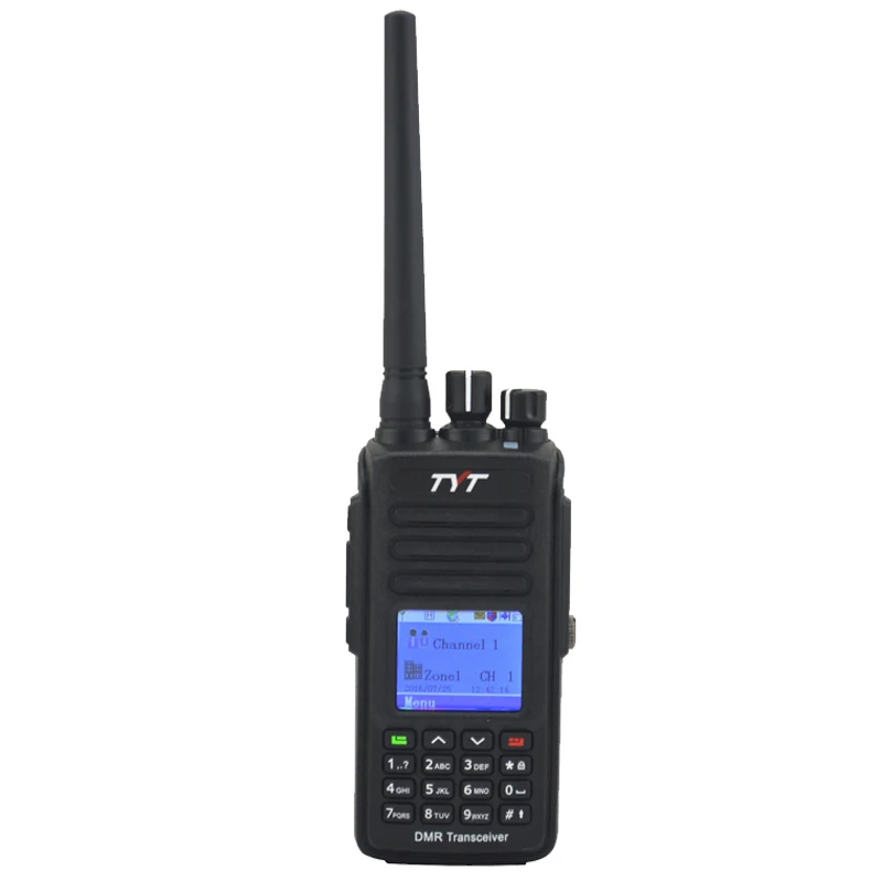 TYT Walkie Talkie MD-390 VHF + GPS DMR IP67 водонепроницаемая Двусторонняя радиосвязь с свободным