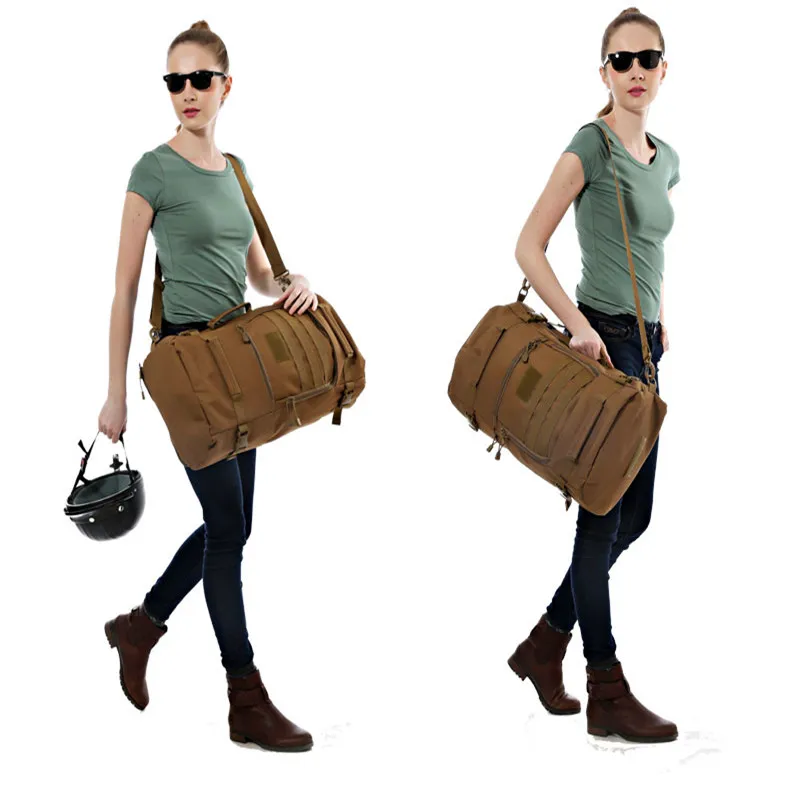 Мужской Дорожный рюкзак вместительный водонепроницаемый нейлоновый для