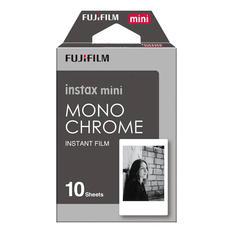 Новая монохромная пленка Fujifilm Instax Mini 8 40 листов для 300 7s 7 50s 50i 90 25 dw фотокамера