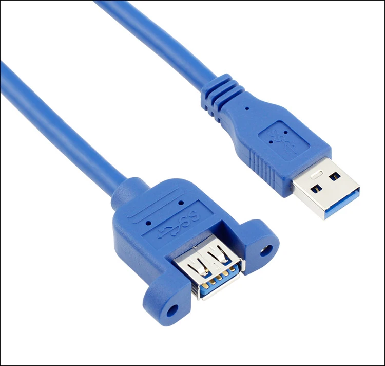 1 шт. высококачественный Удлинительный кабель со штекером USB 3 0 на гнездо с