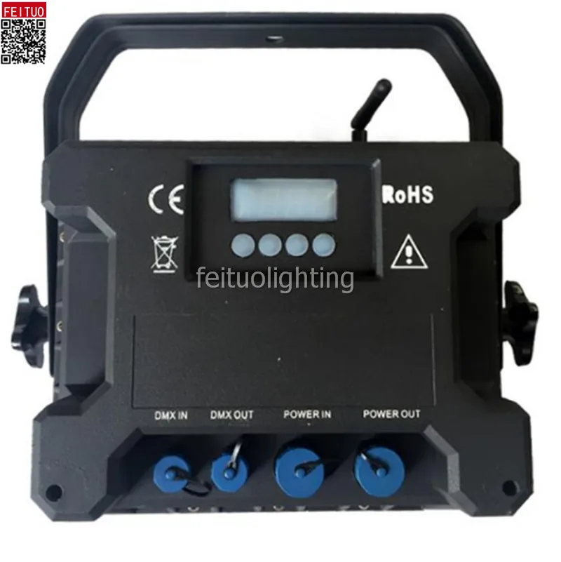 6/lot battery led wall washer light 12x18w rgbwa uv 6 in 1 wifi or remote control waterproof IP 65 par uplight | Лампы и освещение