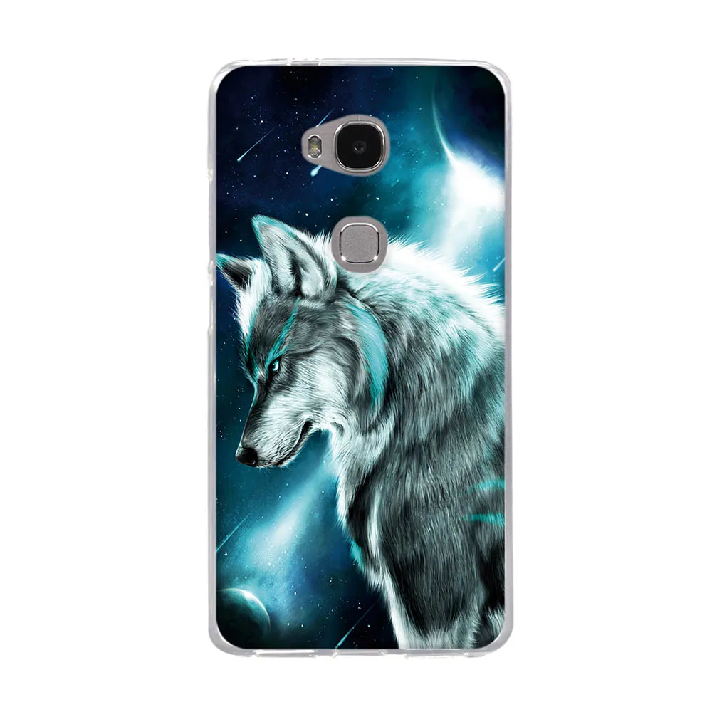 Чехол накладка для Huawei Honor 5X X5 GR5 5 дюйма чехол из ТПУ телефона X 5x силиконовые чехлы
