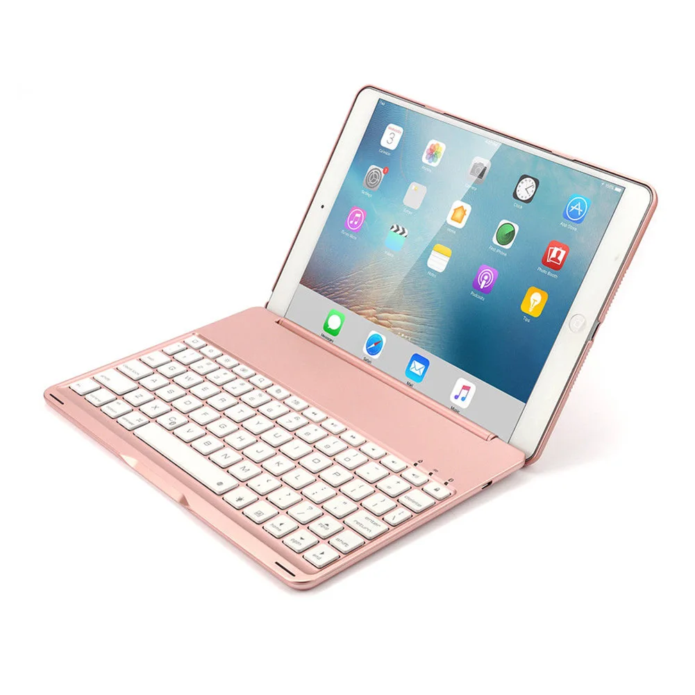 Алюминиевый Чехол-книжка с Bluetooth-клавиатурой для iPad Air 2 Pro 9 7 дюйма UY8 | Компьютеры и