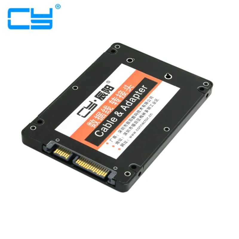 Mini PCI-E mSATA SSD до 2 5 "SATA жесткий диск Корпус конвертер адаптер для Intel Samsung Asus |