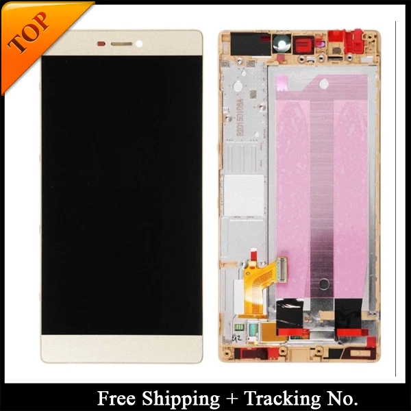 Номер отслеживания 100% протестирован для HUAWEI P8 LCD Стандартный 5 2 'P8 GRA UL00 TL00