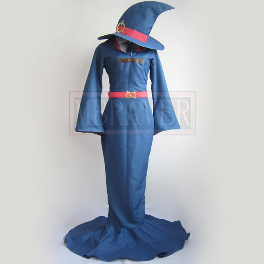 Костюм для косплея Маленькая ведьмочка Академия суки манбарбара бесплатная