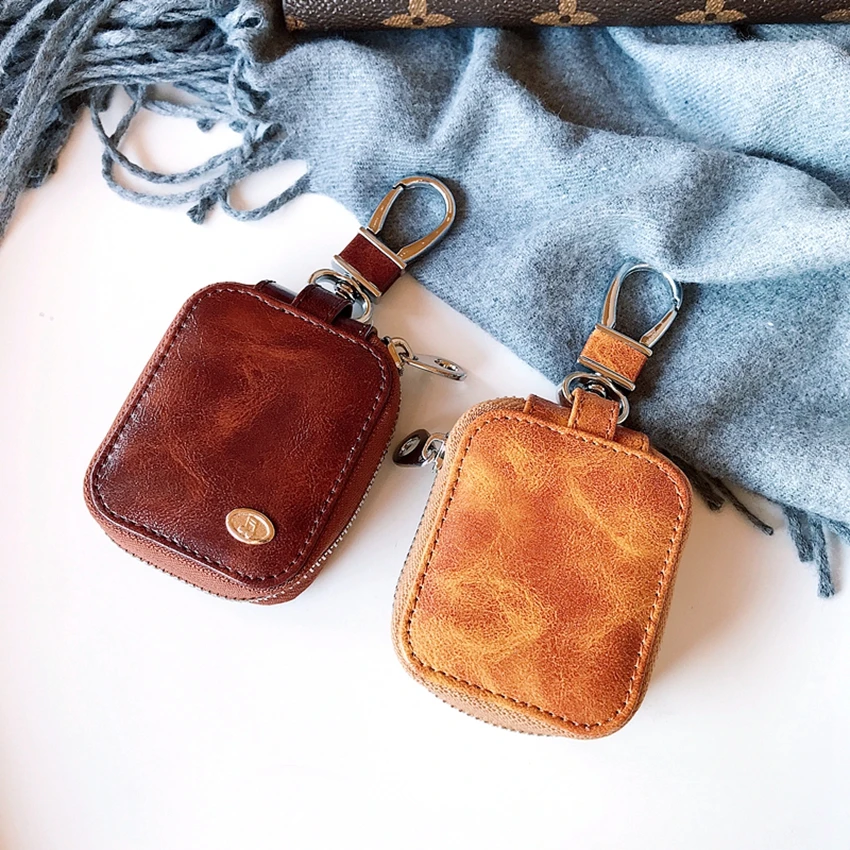 Для Apple AirPods Bluetooth чехол для наушников роскошный бизнес тканый Airpods защитный