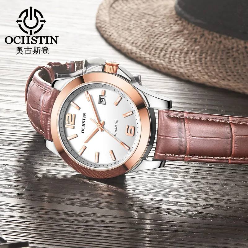 Ochstin top brand мужские часы класса люкс бизнес полностью автоматические механические