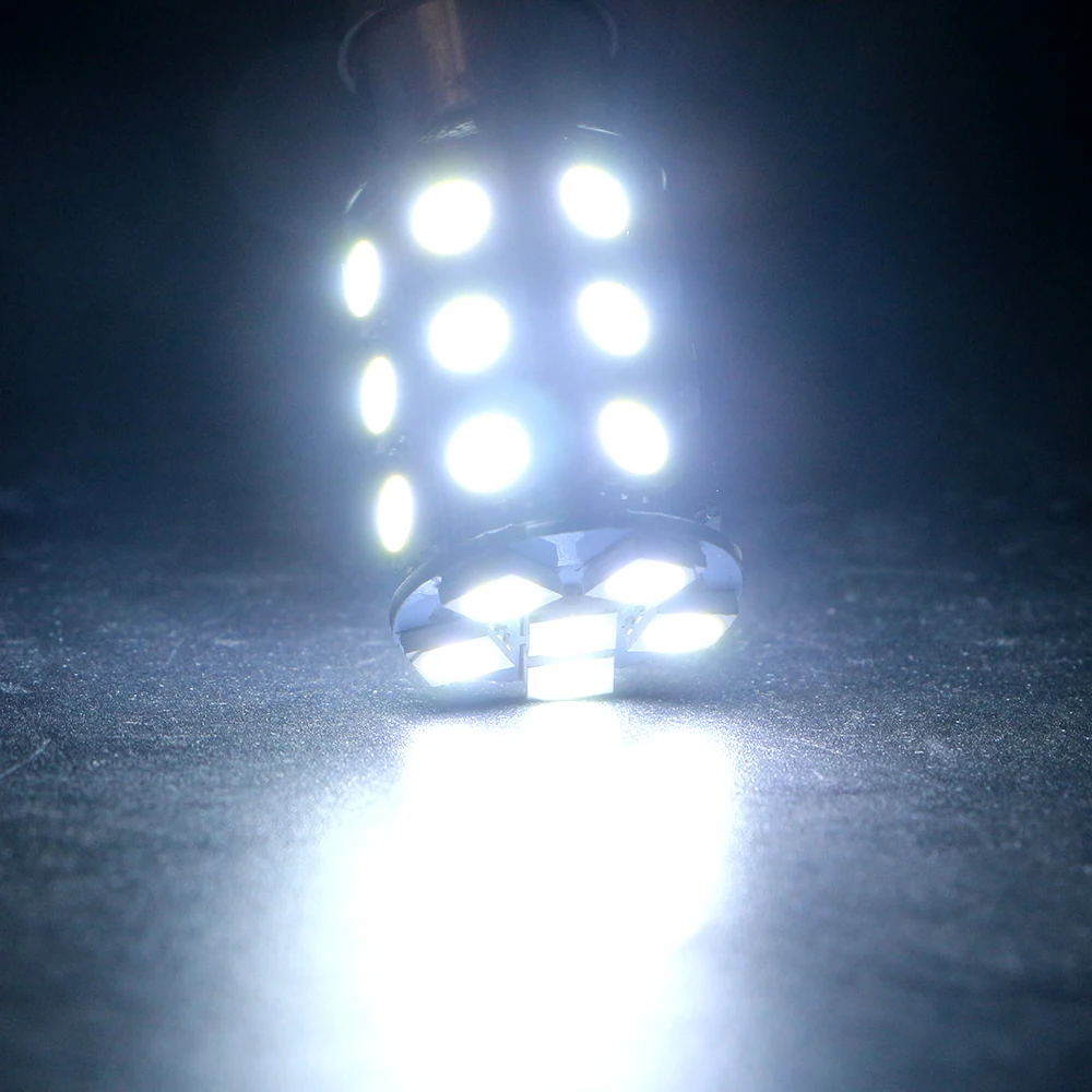 YM E Bright 20 шт. S25 1156 BA15S 5050 27 SMD 12 В Автомобильная Поворотная лампа задний фонарь