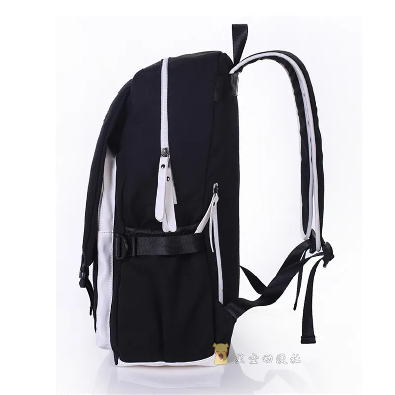 Новый Косплей Аниме Gundam черная сумка на плечи для отдыха и путешествий Школьная