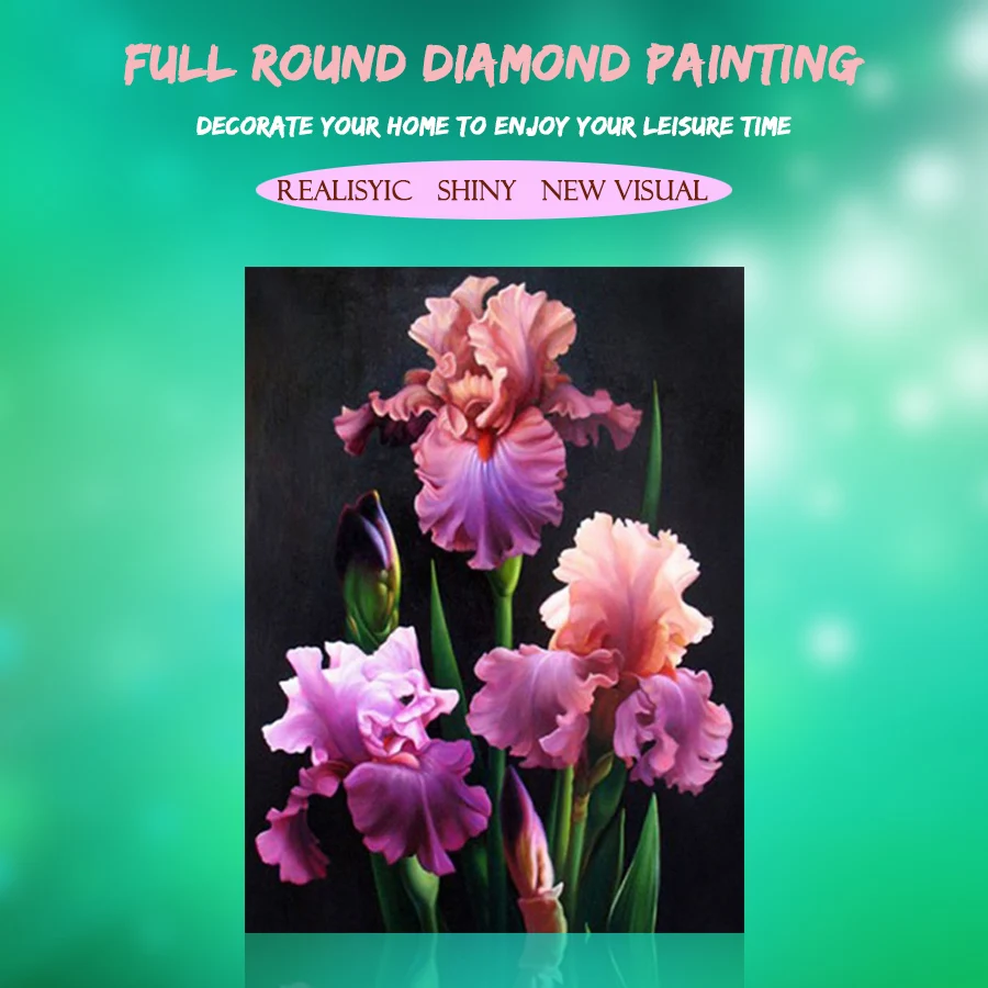 Fuyun 5D Diy Алмазная картина цветы вышивка крестиком Алмазная мозаика Стразы картина Daimond вышивка распродажа домашний декор