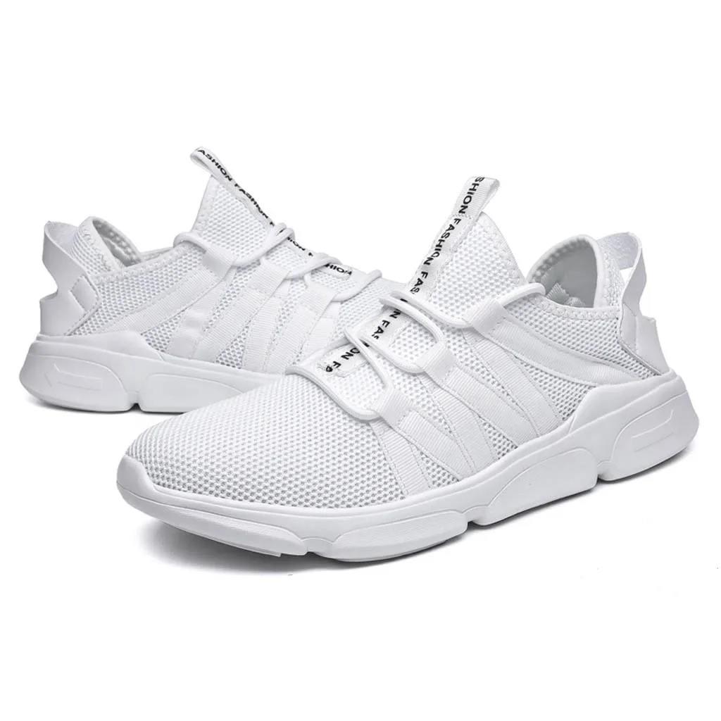 2019 Men Shoes Super Breathable Casual Comfort Summer Lightweight Sneakers Masculino Adulto Plus | Спорт и развлечения