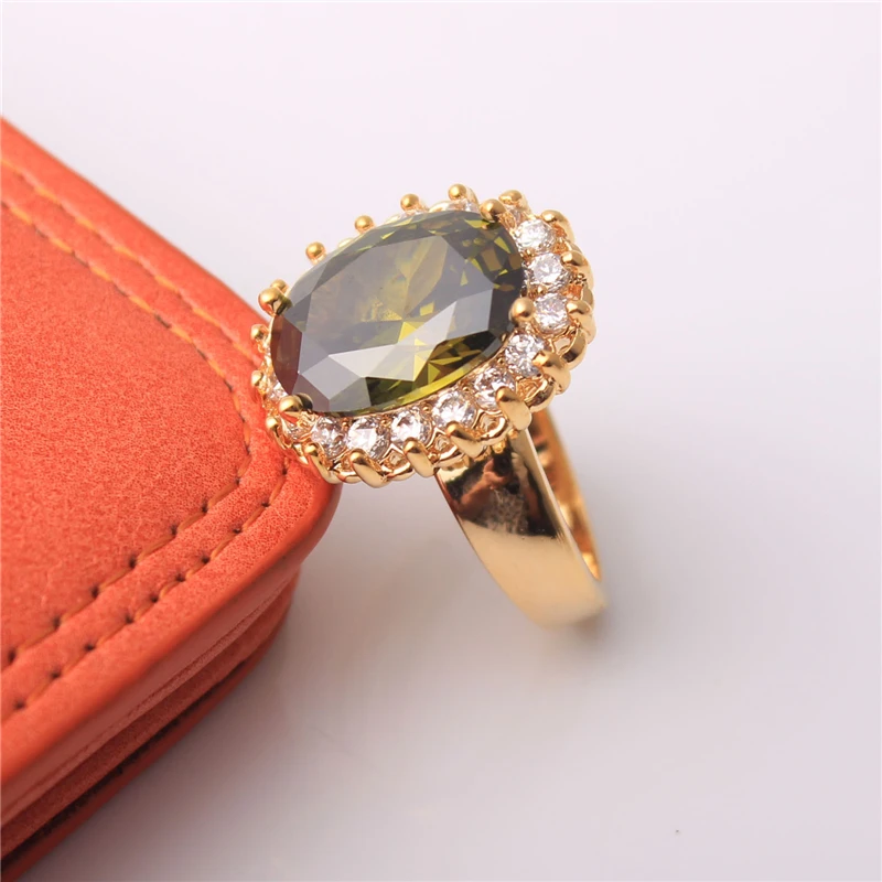Роскошные женские ювелирные изделия Ajojewel высококачественное красное и зеленое