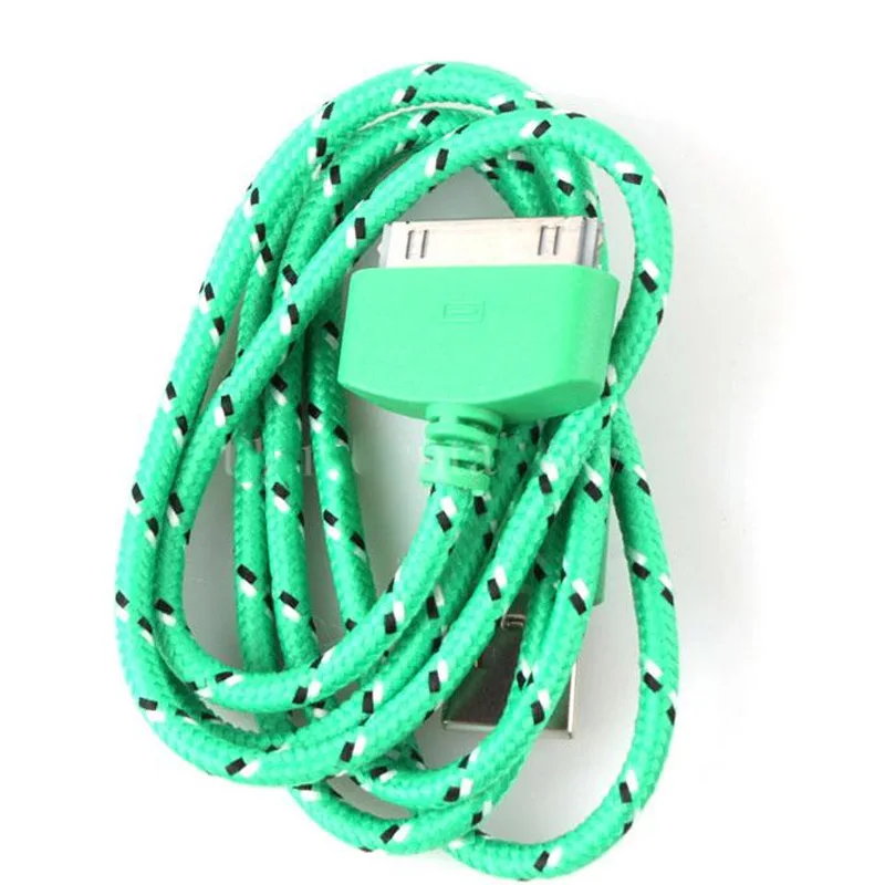 Новый 1 м плетеный нейлоновый 30 Pin к usb кабель для зарядки и синхронизации данных