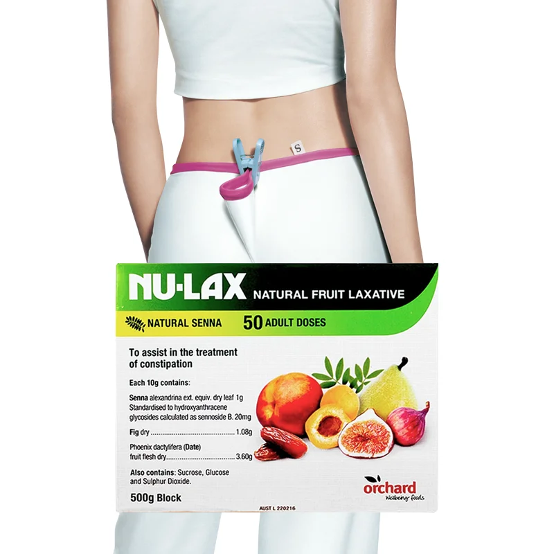 

Australia NuLax Formula Fruit Laxative 500g Block Constipation Treatment Gentle Overnight Relief Stimulating Bowel Evacuation