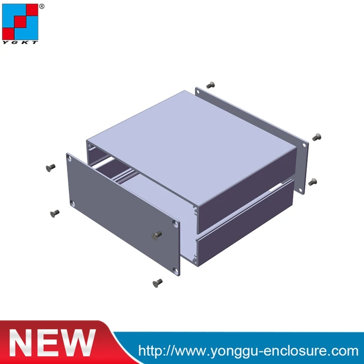 125-51-L(W-H-L) PCB алюминиевый корпус электронный корпус проект коробка алюминий