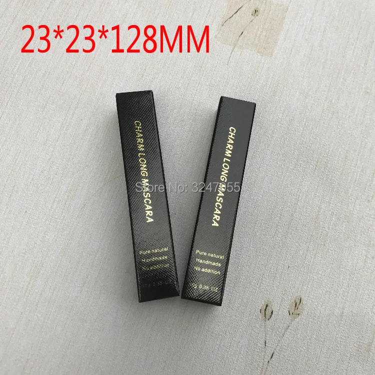 23*23*128 мм 50 шт. пустая бумажная упаковочная коробка для туши ресниц DIY контейнер