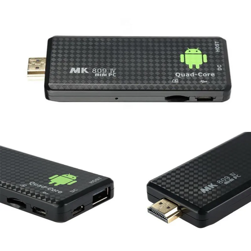 Full HD 1080P 8G MK809IV Android TV Stick Smart ключ для 5 1 Box Mini PC 3D медиаплеер Quad Core|tv dongle|smart tv dongletv stick |