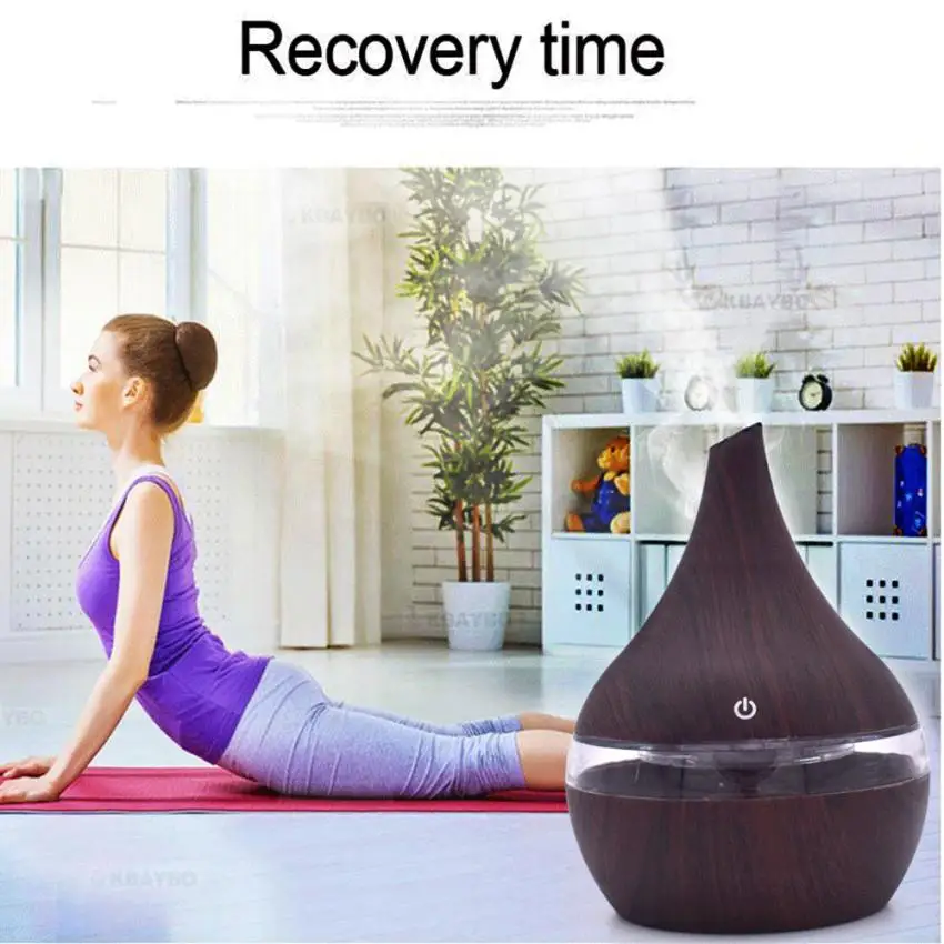 Humidifier Air Aroma Essential Oil Diffuser LED Ultrasonic Aromatherapy Drop Shipping 2018m29 | Дом и сад