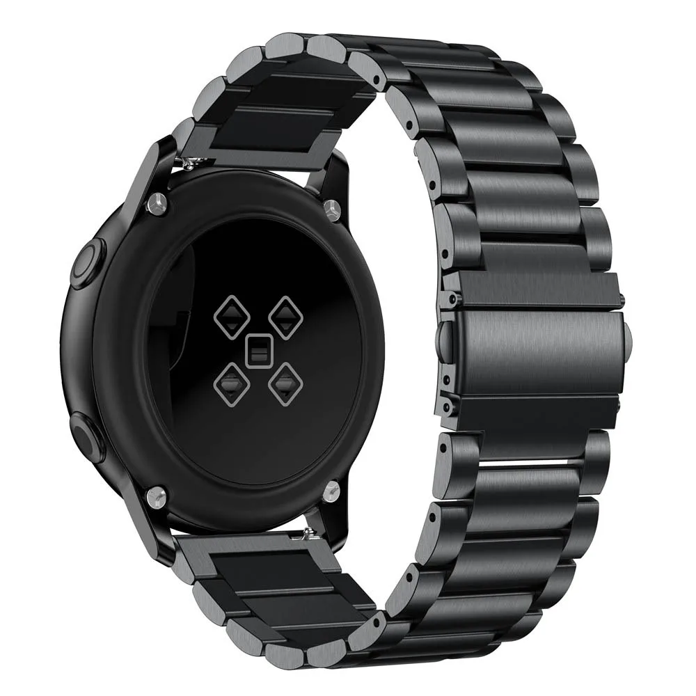Ремешок для Garmin Forerunner 245 645 Vivoactive 3 музыкальный ремешок из нержавеющей стали сменный ремешок 20 мм металлический браслет Correa