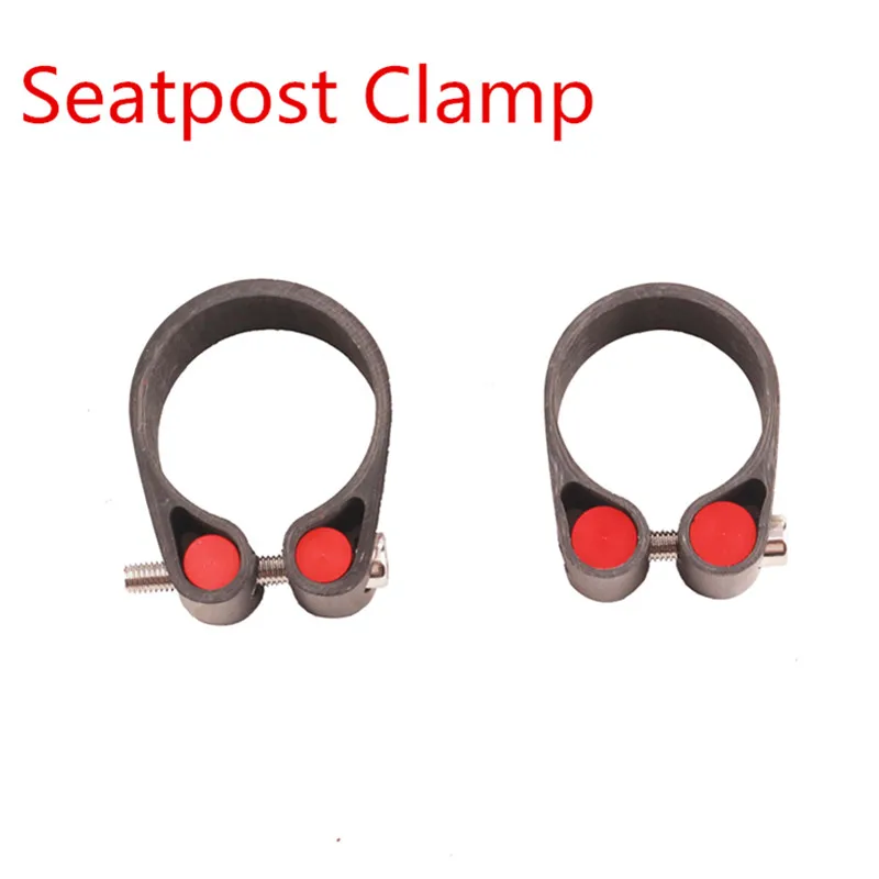 Новый матовый зажим из углеродного волокна для подседельного штыря 27 2 мм 30 8 ММ 9