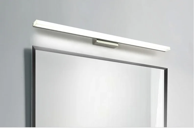 Супердлинная светодиодная зеркальная передняя лампа 40 см ~ 120 Современная