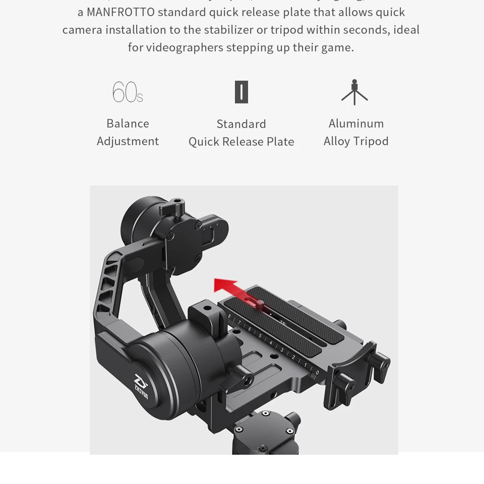 ZHIYUN официальный кран 2 3-Axis Камера карданный стабилизатор с лампой накаливания для непрерывного изменения фокусировки Управление для всех моделей беззеркальная камера DSLR
