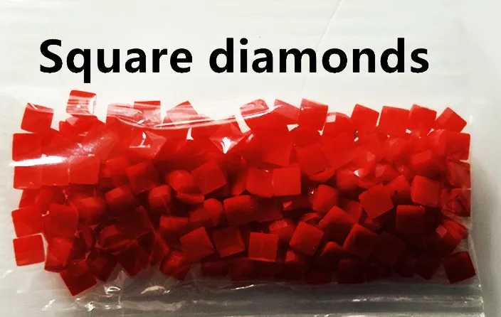 5D DIY фото на заказ 3d Алмазная картина Картина Стразы Рождественская Алмазная вышивка карты мозаика вышивка крестиком домашний декор - Цвет: Square diamonds