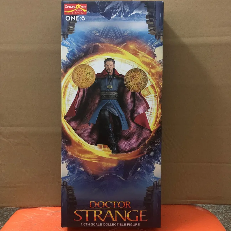 in box NEW Crazy Toys ONE:6 True Cloak DOCTOR STRANGE 1/6TH Scale Collectible Figure - Цвет: in box