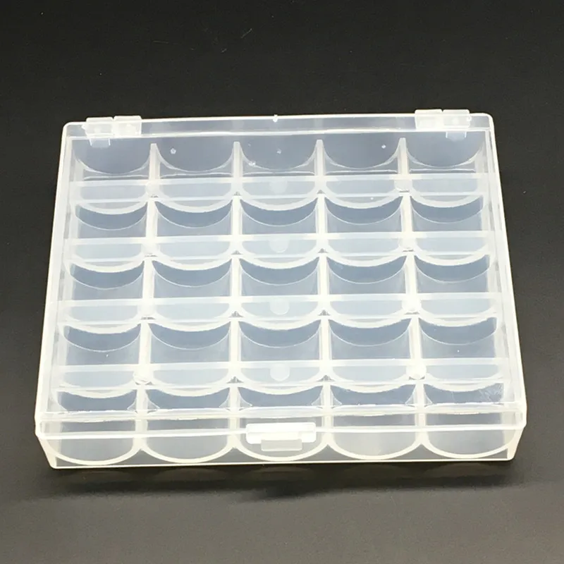 Коробка для хранения катушек с 25 ячейками катушки швейной машинки коробка из