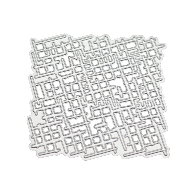 DIY круглая шестерня рамка для резки металла трафарет альбом скрапбукинга