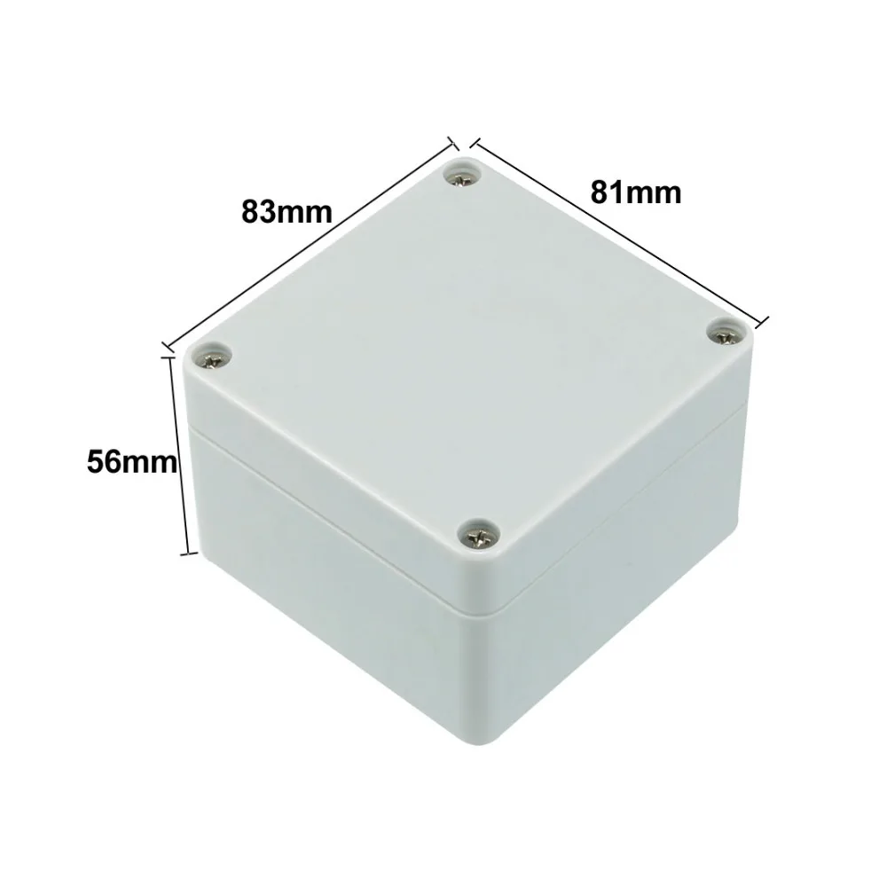 Uxcell внутренний/уличный серый 1 шт. IP65 160x45x55/100x68x50/83x81x56/83x58x33/65x50x55/63x58x45 мм ABS корпус распределительная коробка