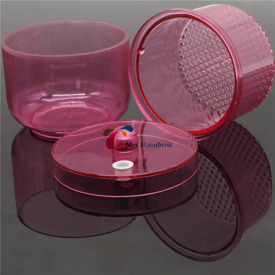 Новый 2 комплекта стоматологические замочить дезинфекция чашки инструменты