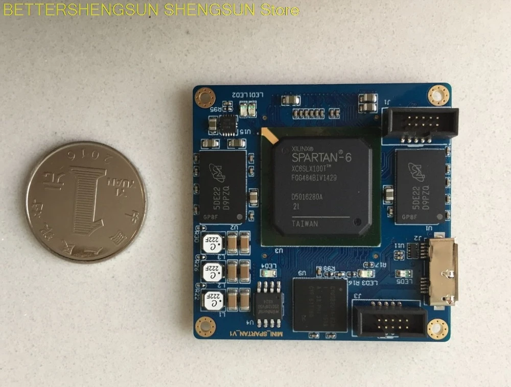 Материнская плата xilinx spartan6 FPGA XC6SLX100T USB3.0 DDR3|Датчик ABS| |