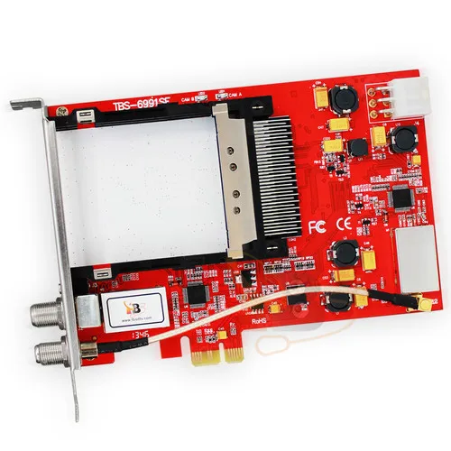 tbs6991se( преемника tbs6991) dvb s2 двойной тюнер двойным ci pcie карты тв просмотра и записи