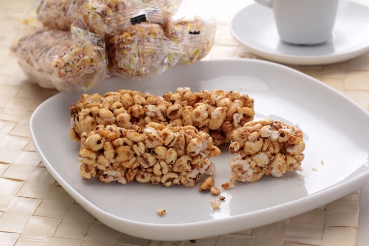 Китайская еда Ячмень пшеницы Закуски Бар арахиса вкус 150 г 1 пакета(ов) |