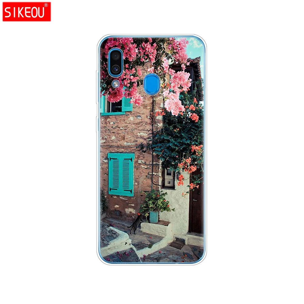 12065 Чехол для Samsung Galaxy A20, чехол A20E, силиконовая задняя крышка для Samsung A20, A 20,, A205F, A20E, A202F, мягкий чехол, бампер, кот - Цвет: 12065