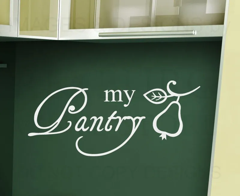 5pcs Wall Sticker Decal Quote Vinyl Art Lettering Decorative My Pantry Kitchen | Дом и сад