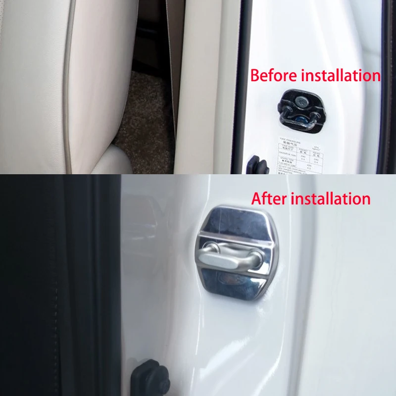 Защитная крышка для автомобиля 4 шт. стальная пряжка замка дверей Nissan Sentra B17 SR 2013