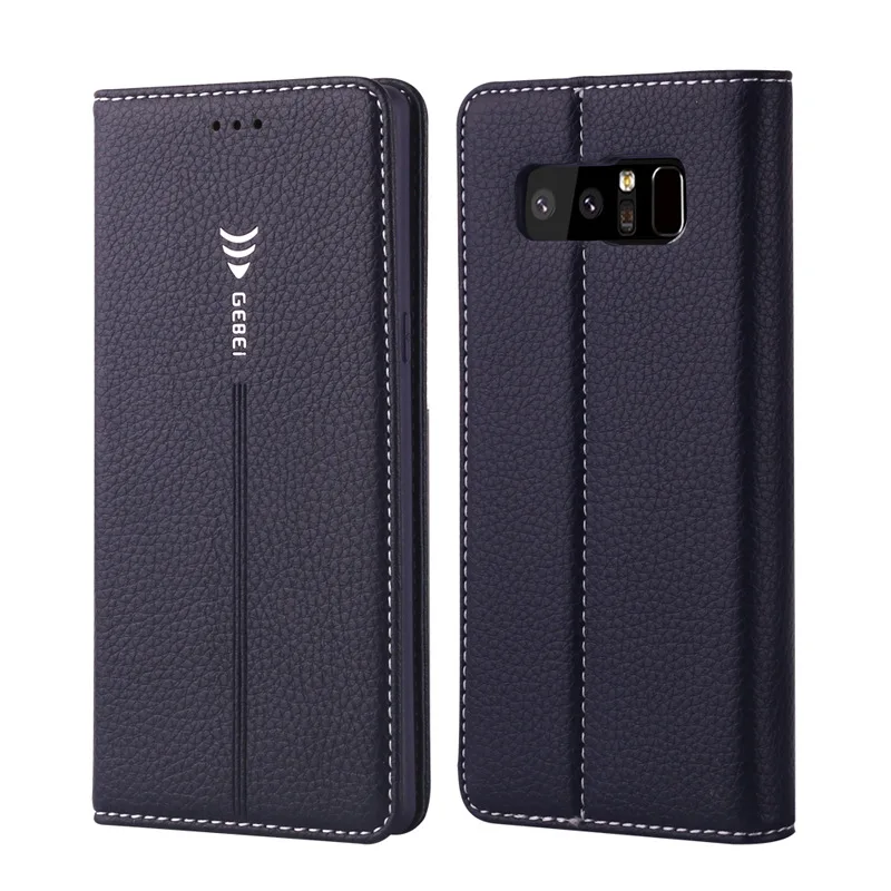 Для samsung Galaxy S8 S9 плюс Чехол Бизнес кожаный флип-чехол-подставка противоударный чехол для Apple, samsung S7 Edge Note 8 Note9 5 Чехол