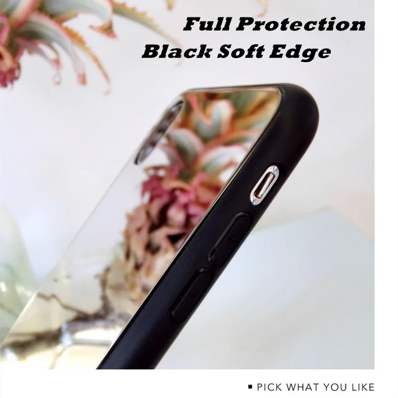 PDGB чехол с покрытием для Samsung Galaxy S7 S8 S9 S10 Plus Note 8 9 J4 J6 J7 A5 A6 A7 A8 A50 A70 акриловый макияжа