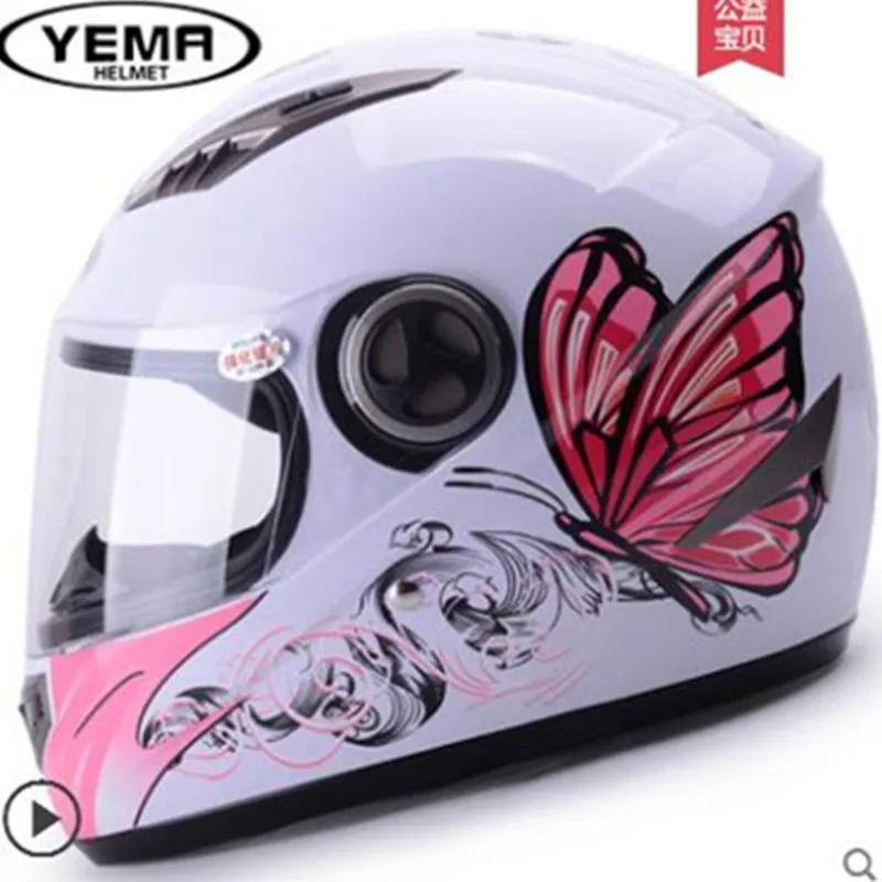 

High-quality ABS YEMA winter motorcycle helmets Four seasons helmets winter full-covered warm full face helmet Capacete