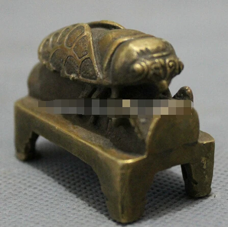 WBY---406 + народная китайская Бронзовая Скульптура Фэн Шуй животные насекомое