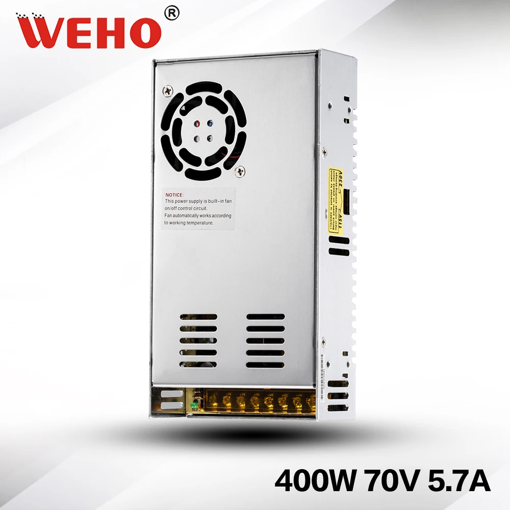 (S 400 70) S 400W 70V 5.7A универсальный источник питания одобренный CE ROHS|power supply 400w|400w power