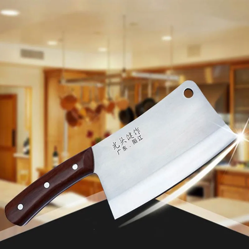 Кухонный нож шеф-повара из закаленной стали 720 г профессиональный для