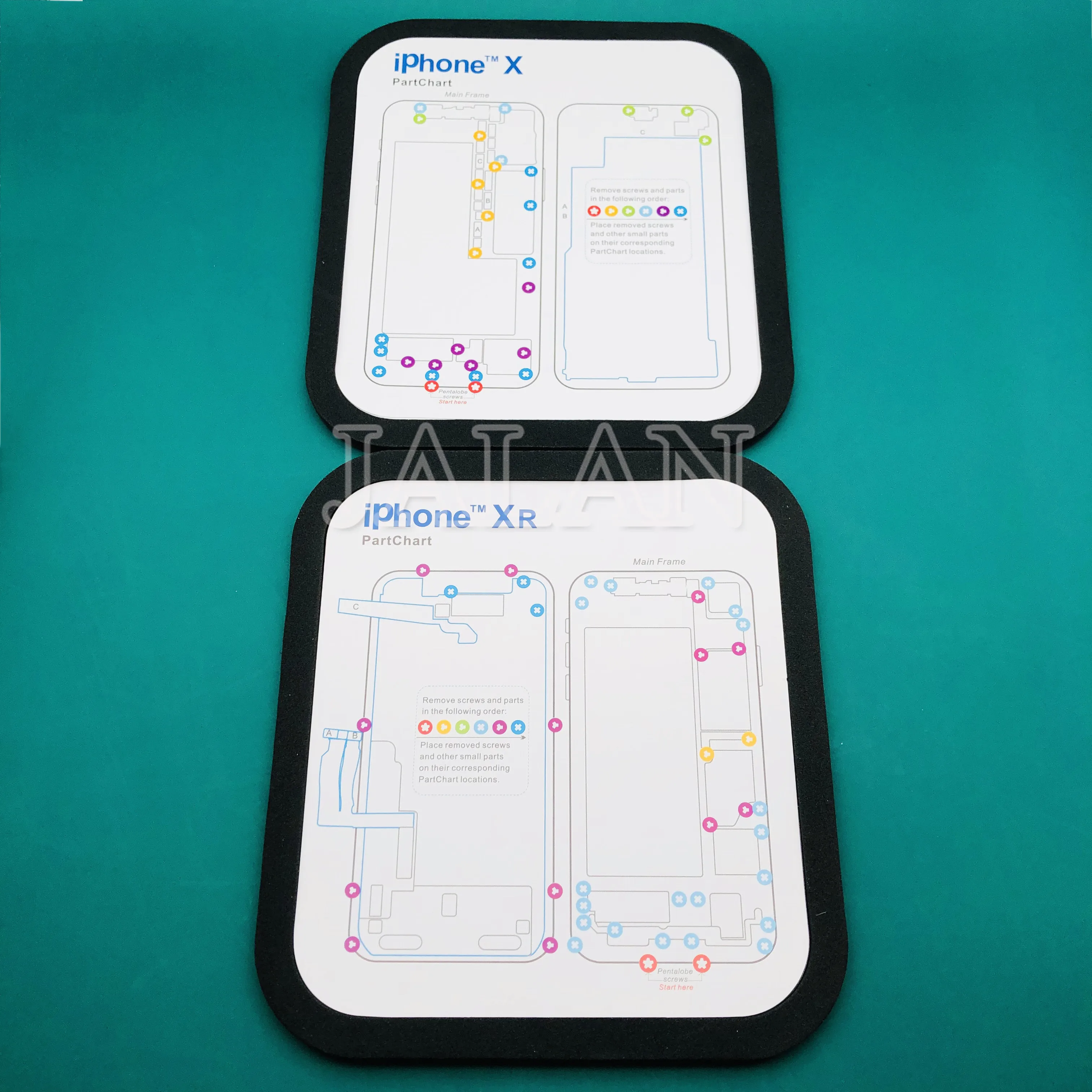 Профессиональные инструменты разборки для ip 6 6s 6p 6s p 7 7p 8p X XS MAX XR винты и части удалить/разместить соответствующие места