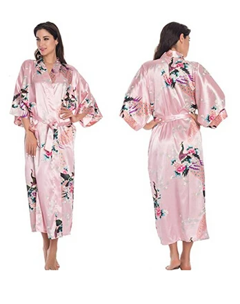 Новинка Свадебный халат для невесты и подружки Атласный из искусственного шелка