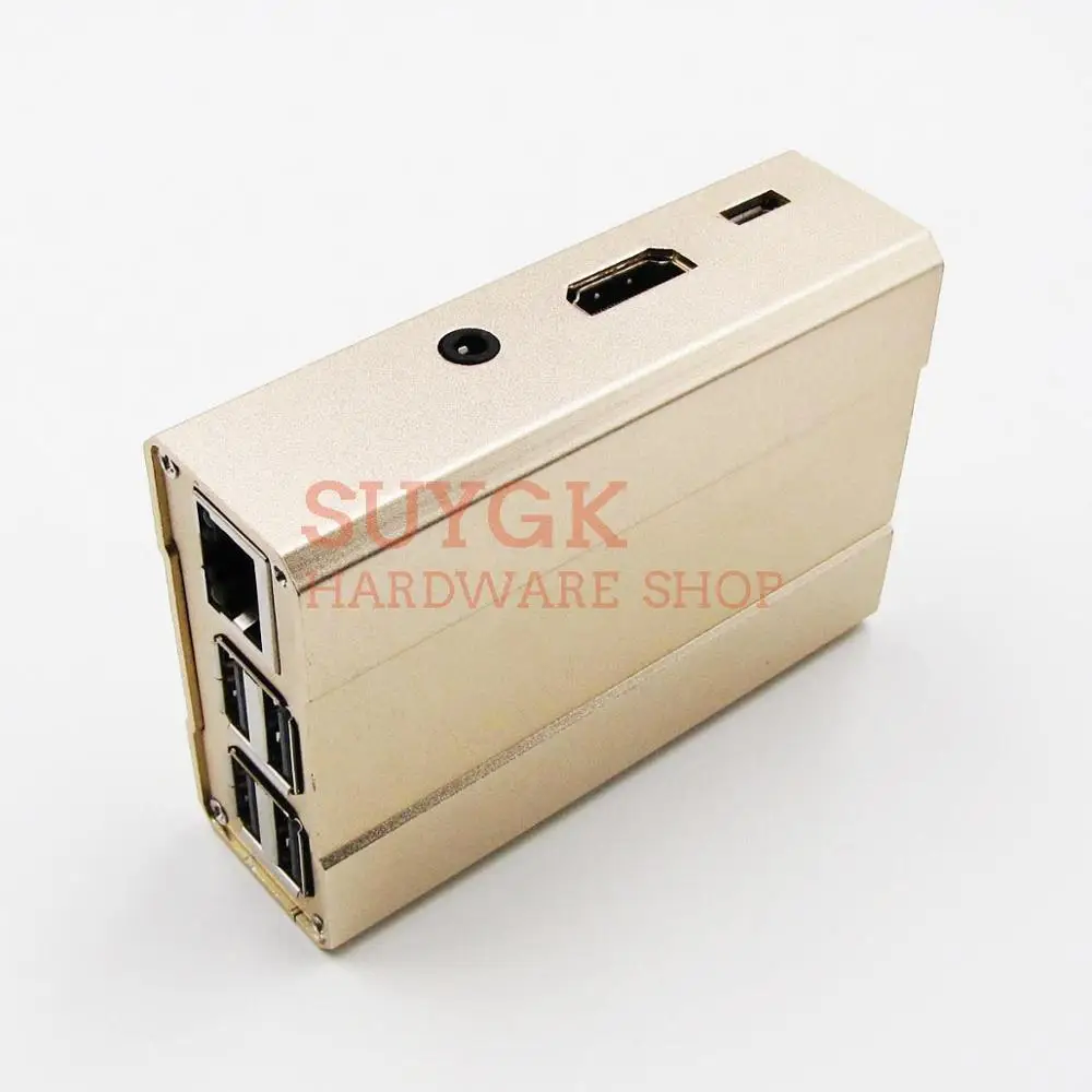 C35 Алюминий металлический корпус для RaspberryPI3 Модель B + плюс RaspberryPI 2B металлическая