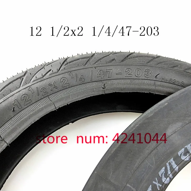 Шина 12 1/2X2 1/4 47-203 подходит для электрических скутеров и электровелосипедов, складной велосипед 12 дюймов, внутренняя труба шины
